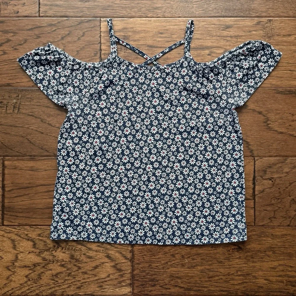 The‎ Children's Place Cold Shoulder Daisy Knit Casual Top XXL (16)